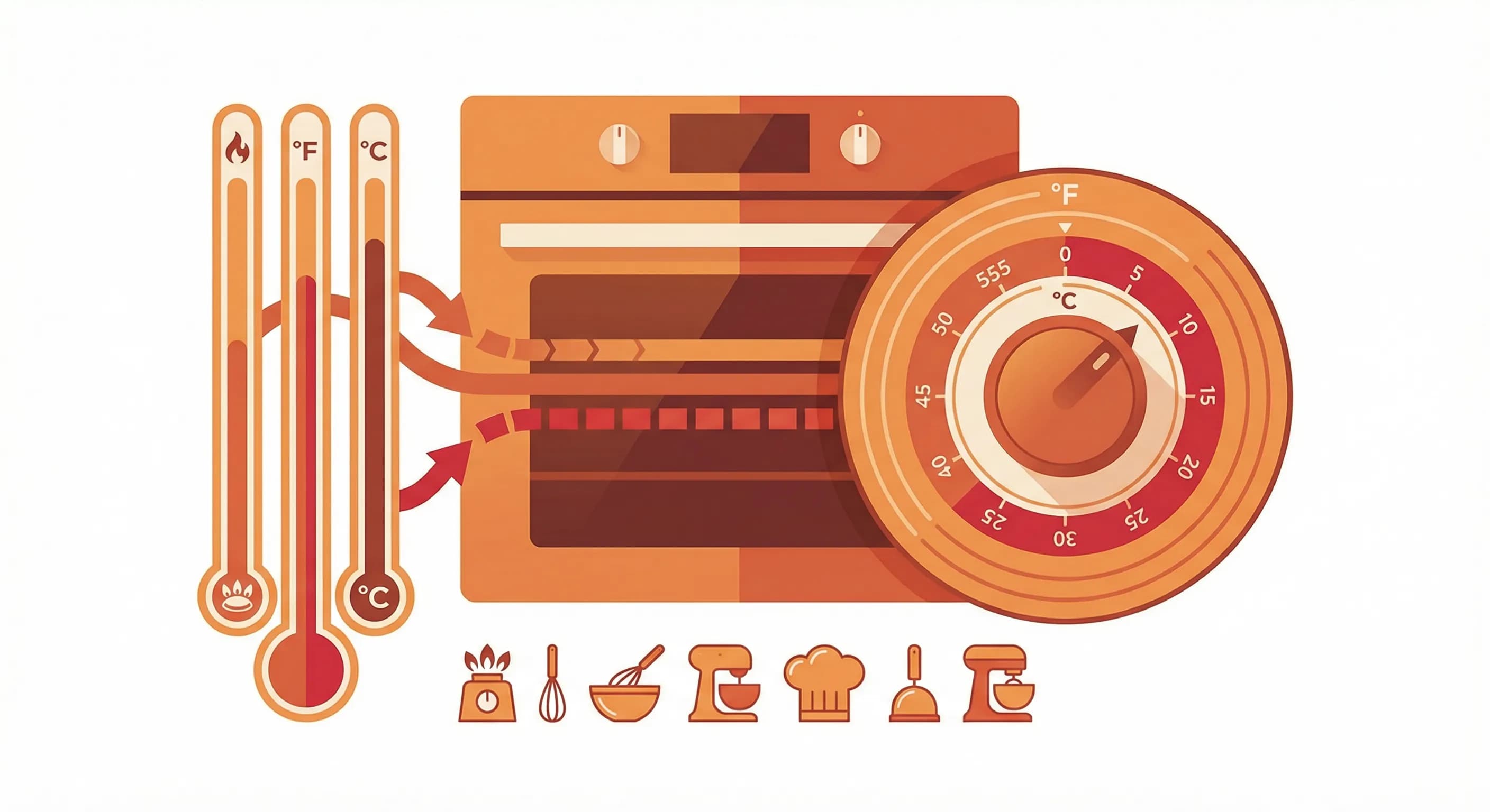 Oven Temperature Conversion: Fahrenheit, Celsius & Gas Mark Guide