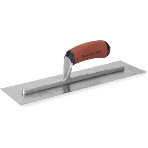 MARSHALLTOWN High Carbon Steel Finishing Trowel, 4.75 x 14 Inch Concrete, Masonry and Drywall Finishing Tool, Made in the USA, MXS64D