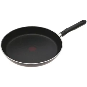 T-fal Thermospot 12-1/2-Inch Nonstick Enamel Saute Pan, Satin Black