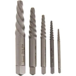 IRWIN Screw Extractor for Spiral Screws, 5-Piece (53535)