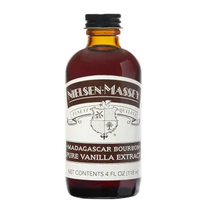 Nielsen-Massey Madagascar Bourbon Pure Vanilla Extract for Baking and Cooking, 4 Ounce Bottle