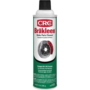 CRC Brakleen 1003695 Brake Cleaner Spray Non-Chlorinated Low VOC, 14 oz, [1 Pack]