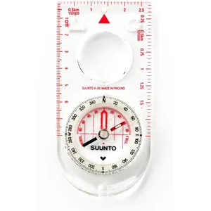 SUUNTO A-30 Compass: Compact, hiking compass with luminous markings in low light
