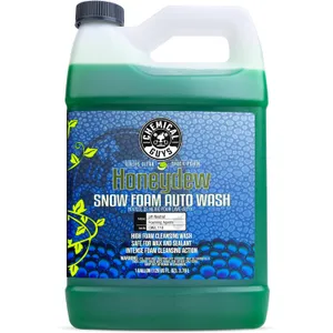 Chemical Guys Car Wash Soap for Foam Cannon or Bucket, Honeydew Snow Foam Car Wash Soap for Trucks, Motorcycles, RVs & More, Super Suds, Honeydew Scent - 128 oz (1 Gallon)
