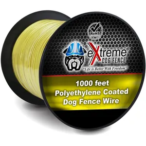 1000 Feet of 20 Gauge In Ground Electric Dog Fence Extreme Boundary Wire for Creating or Expanding Your Pet Containment Area
