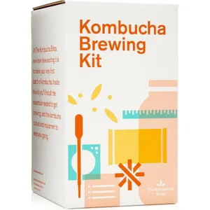 The Kombucha Shop Organic Kombucha Starter Kit - 1 Gallon Brewing Kit Includes All The Essentials Required for Brewing Kombucha At Home