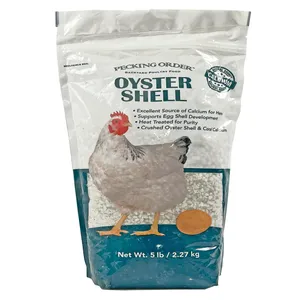 Pecking Order Oyster Shell - Calcium Supplement to Support Laying Hens and Strong Egg Shell Development (5 LB) 8 (Packaging May Vary)