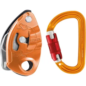 PETZL GRIGRI Belay Device - Belay Device with Cam-Assisted Blocking for Sport, Trad, and Top-Rope Climbing