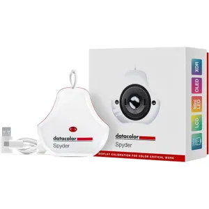 datacolor Spyder - Monitor Calibrator for Graphic Designers, Photographers, and Content Creators, Shows You True Colors, Works on OLED Monitors & LED Screens, Easy-to-Use Color Calibration Tool