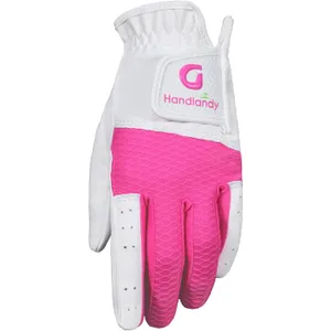 AIGEVTURE Womens Fingerless Golf Gloves Ladies Half Finger Golf Gloves Breathable Yoga Mesh for Fashion-Conscious Golfers