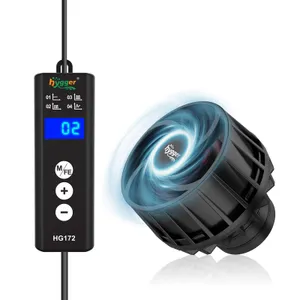hygger Lite Wave Maker For 50-120 Gallons Aquarium Adjustable Circulation Pump with Magnetic Base Fish Tank DC Powerhead for Coral Reef and Freshwater Up to 2114 GPH
